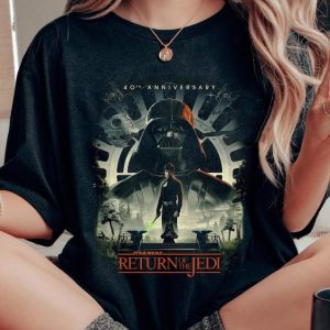 Star Wars Celebration Epic Full Cast Return Of The Jedi 40Th Anniversary Shirt / Star Wars Day / May The 4th Be With You / Galaxy’s Edge