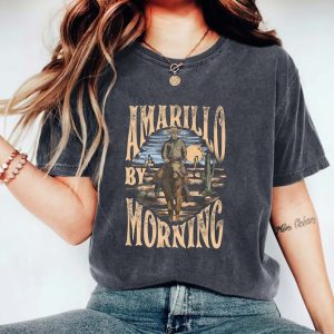 Amarillo By Morning Shirt, Amarillo Shirt, Country Shirt, Texas Shirt, Country Music Shirt, Western Shirt.