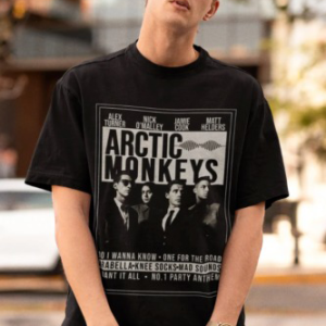 Arctic Monkeys t shirt, Arctic Monkeys Rock Band t shirt