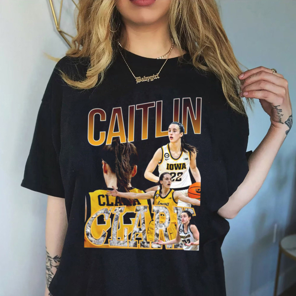 Caitlin Clark Iowa Hawkeyes Baksetball Shirt, Caitlin Clark fan shirt