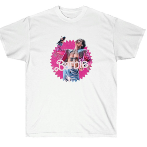 This Barbie Is A Sparkly Shirt, Harry Styles Palm Springs Birthday Barbie Short Sleeve Unisex T-shirt