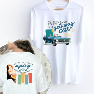 Getaway Car Vintage Shirt, Reputation The Eras Tour 2023 Unisex Hoodie Tee Tops