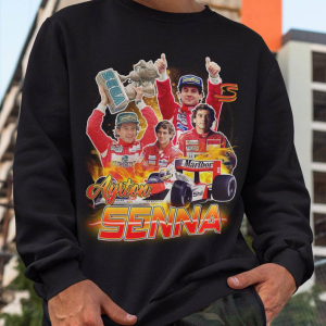 Ayrton Senna Racer Shirt, Fomula One Unisex Sweatshirt, Fan Gift