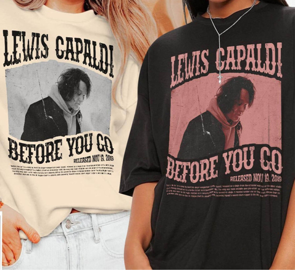 Lewis Capaldi Tour 2023 Shirt, Lewis Capaldi Unisex Hoodie Long Sleeve