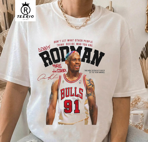 The Worm Rodman Shirt, Basketball Player Short Sleeve T-shirt