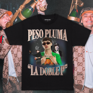 Peso Pluma T-shirt | Merch | trending | corridos | Mexico | handmade | dtf | streetwear | concerts | belicos