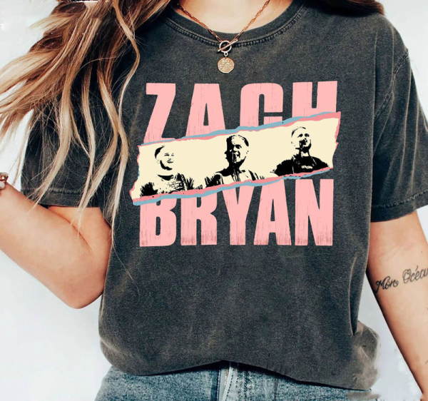 Zach Bryan Trendy Shirt, Zach Bryan The Burn Burn Burn Tour Short Sleeve Unisex Hoodie