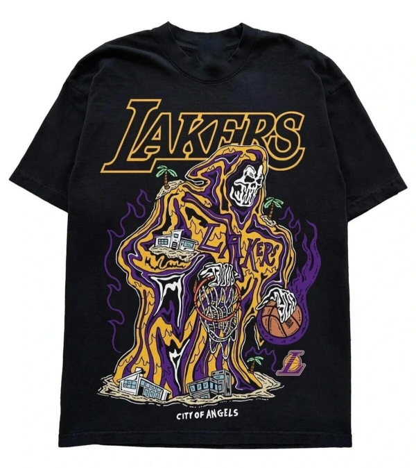 Warren Lotas ” Los Angeles ” Lakers T-shirt | NBA lakers shirt, Basketball Shirt – UNISEX