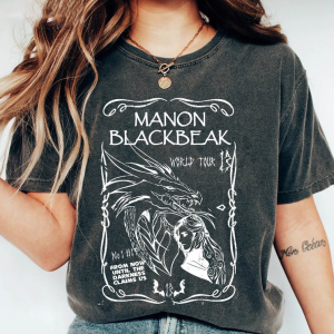 Manon Blackbeak Shirt, Manon Blackbeak Throne of Glass Shirt, Sarah J Maas Merch, Rowan Whitethorn Crescent City Rhysand Ruhn Danaan Shirt