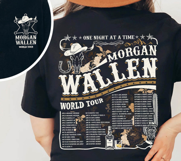 Morgan Wallen Tour 2023 Merch, Morgan Wallen Fan Gift, Country Music Shirt, Cowboy Music Merch, Cowboy Wallen, Unisex Vintage Sweater