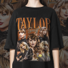 Vintage Style Taylor Swift T-shirt,The Eras Tour 2023 Shirt, Midnights Album, Taylor Swiftie Merch, Ts Meet Me At Midnight Clothes, Swiftie