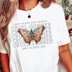 Cruel Summer T Shirt, Taylor Swiftie Merch, Eras Tour Outfit, Lover Album, TS Eras Tour Shirt, Gift for her