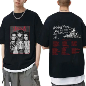 Maneskin Band Shirt, Italian Music Band Shirt, Rock n Roll Shirt, The Loud Kids 2023 Tour Shirt, Maneskin Fan Gift, Music Tour 2023 Shirt