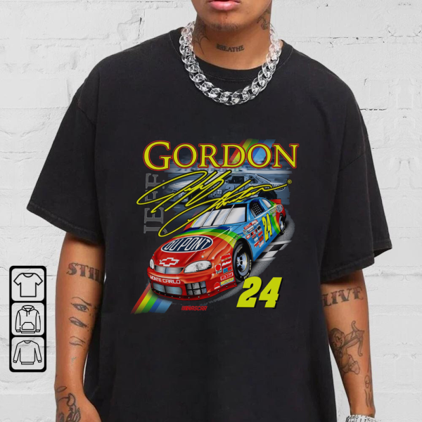 Jeff Gordon On A Winning Roll 4X Champ Vintage Re-Creation Retro Unisex Classic T-Shirt