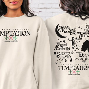 Tomorrow X Together Temptaion Track List Sweatshirt, The Name Chapter: Temptation Shirt, Gift For Fan