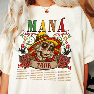 Maná México Lindo y Querido Tour 2023 T-Shirt Sweatshirt, Maná Show 2023 Tour Shirt, Anniversary Gift for Fans, 2023 Tour Shirt