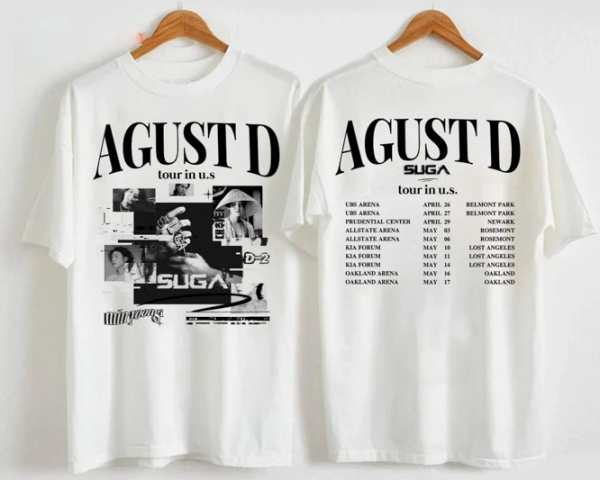 Agust D D Day Tour T-shirt, SUGA D Day Album Shirt, Agust D World Tour Shirt, Suga On Tour 2023 Shirt, Agust D Tee, Min Yoongi Shirt