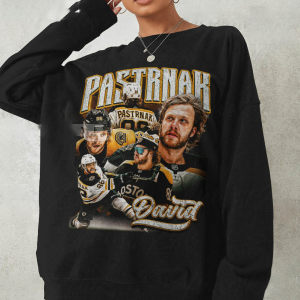 David Pastrnak Trendy Shirt, Ice Hockey American Professional Hockey Championship Sport Long Sleeve Short Sleeve