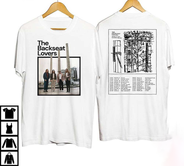 The backseat lovers waiting to spill tour 2023 T-shirts, The backseat lovers SHIRT