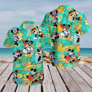 Disney Mickey And Minnie Hawaiian Shirt Disney Magical Hawaii Tee Disney World Gift Mickey And Friends Family Vacation Disney Trip Group