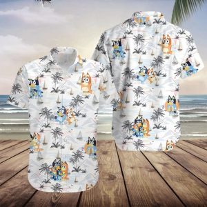 B.lue.y Beach Hawaii Shirts, Summer Shirt, Hawaiian Shirt, Bl.u.ey Hawaiian Shirt, Bl@.ey Birthday, Kids Hawaiian Shirt, Funny Bl.ue.y Shirt