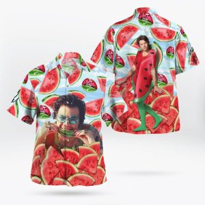 Harry Styles Watermellon Hawaiian shirt Aloha Shirt For Men Women Limited Edition Perfect Gift