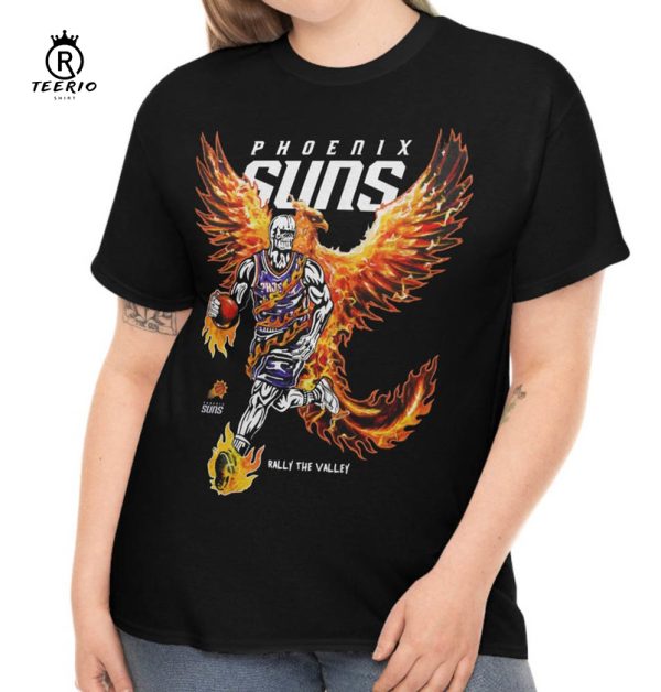 Warren Lotas ” Rally the Valley ” Phoenix Suns T-shirt | NBA Suns in 4 shirt, Basketball Shirt, Youth , Devin booker shirt – UNISEX