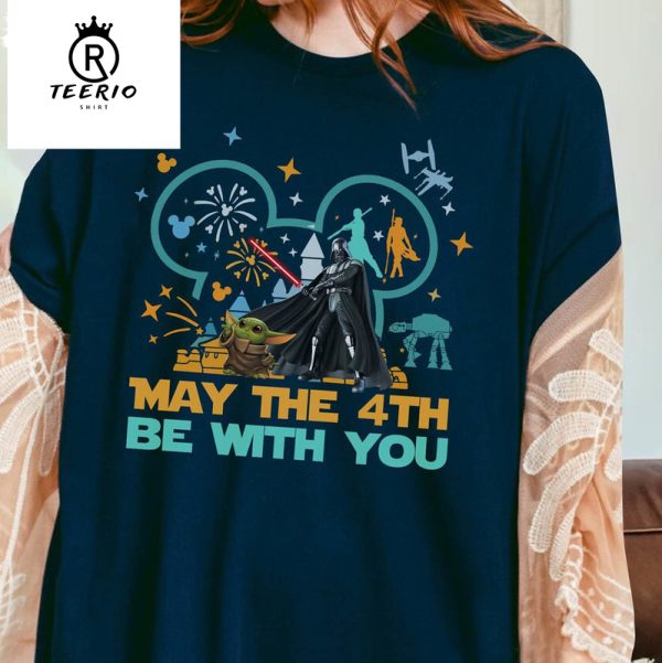 May The 4th Be With You shirt, Disney Group shirts, Star War Character, Galaxy Edge Shirt, Disney Matching Shirt, Disney Family 4th of July