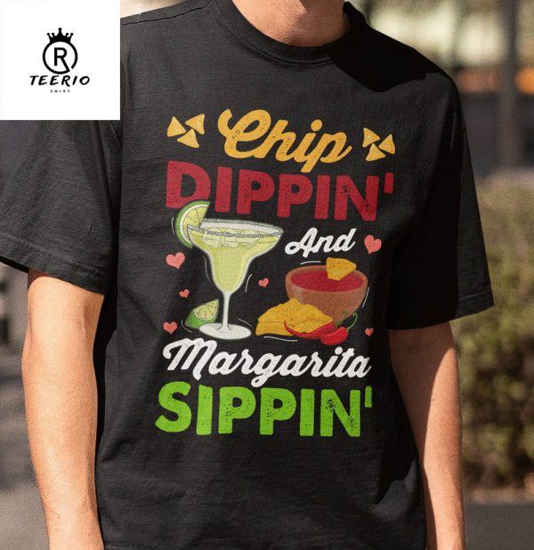 Chip Dippin Shirt, Margarita Sippin Shirt, Skull Head Shirt, Margarita Shirt, Cinco De Mayo Shirt, Fiesta Party Shirt, Mexican Party Shirt