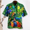 Tropical Sloth Hawaiian Shirts For Men Women, Sloth Shirt Tropical Casual Aloha Shirt Mens Hawaiian Button Down Short Sleeve