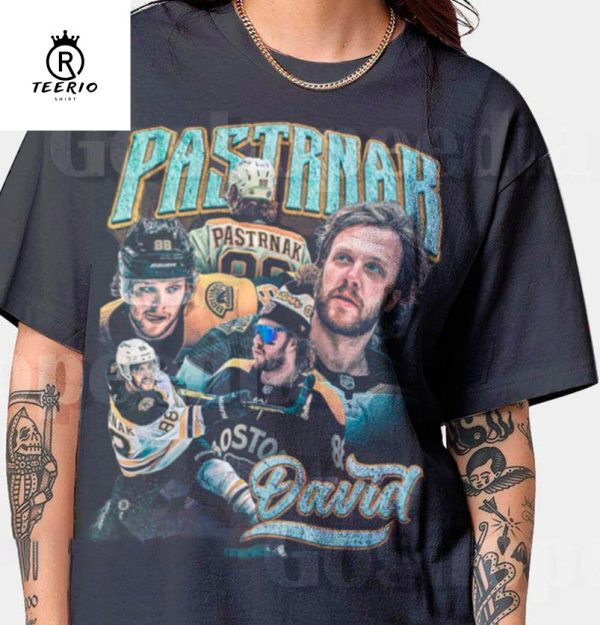 Limited David Pastrnak Shirt Vintage 90s Grapic Tee Sport Unisex Hockey Tshirt Bootleg Sweatshirt SG118