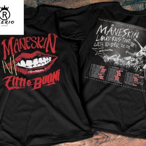 Maneskin Band Shirt, Italian Music Band Shirt, Rock n Roll Shirt, The Loud Kids 2023 Tour Shirt, Maneskin Fan Gift, Music Tour 2023 Shirt