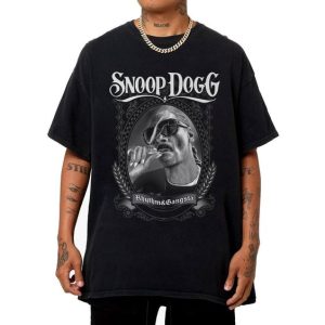 Snoop Dogg Rap Shirt, Snoop Dogg Streetwear Gifts Shirt V5 Hip Hop 90s Vintage Retro Unisex Gift Bootleg Hoodie Rap1704CT