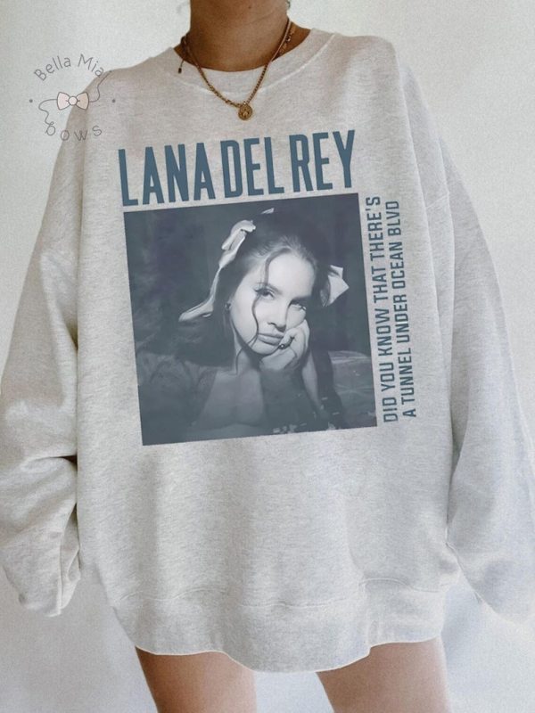 Lana Del Rey Shirt, Lana Del Rey Under Ocean Blvd Shirt, Lana Del Rey Merch