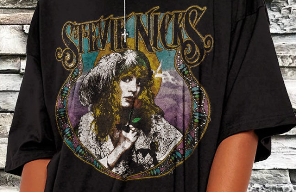 Stevie Nicks Acid Wash Oversized shirt | Vintage Stevie Nicks Oversized Tshirt | Vintage Special Wash Oversized Tshirt Unisex