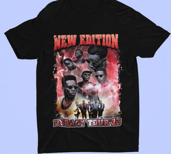 New Edition Legacy Tour 2023 Shirt, Vintage New Edition Shirt, New Edition Legacy Tour 2023 Shirt, Vintage New Edition Shirt