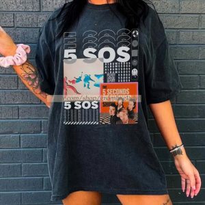 5 Seconds of Summer The Show 2023 Tour Shirt, Vintage 5sos 2023 Tour Concert Merch Unisex Fan Gift Sweatshirt Hoodie