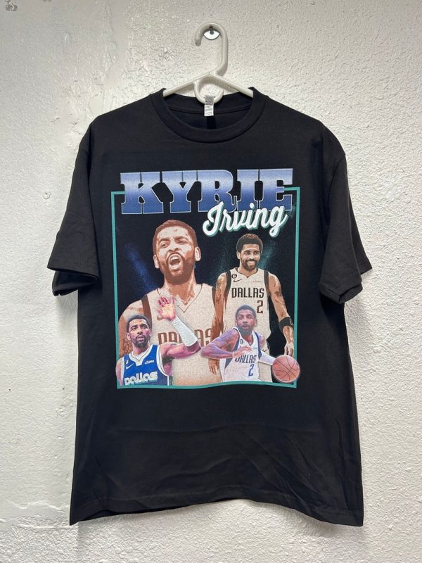 2023 Kyrie Irving Dallas Mavericks T-Shirt: Show Your Support for Dallas Mavericks NBA Mavs MFFL