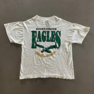 Philadelphia Eagles T-Shirt Vintage 1980s NFL Sport Football Team Champs