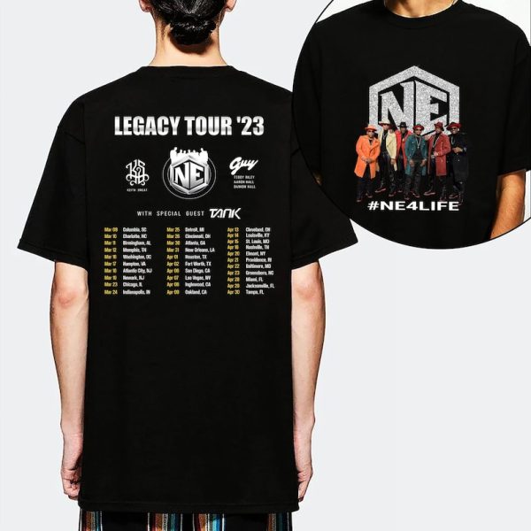 New Edition Legacy Tour 2023 Shirt, Music Tour 2023 Shirt, New Edition Shirt, Music Tour Shirt, New Edition Merch, New Edition Tour 2023