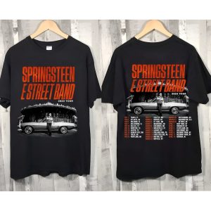 Bruce Springsteen And The E Street Band Tour 2023 T-Shirt, Vintage Bruce Springsteen Sưeatshirt, Music Tour Shirt, Gift For Fan.