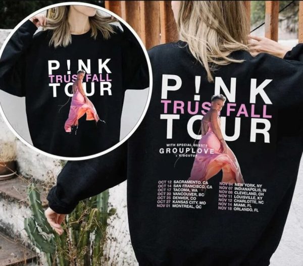 P!nk Trustfall Tour 2023 Shirt,Pink Trustfall Tour 2023,P!nk Tour Sweatshirt,Trustfall Tour Shirt,Pink Tour Shirt,Anniversary Gift for Fans