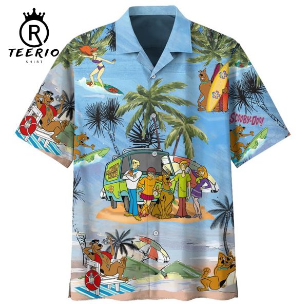 SCOOBY DOO CARTOON HAWAIIAN SHIRT