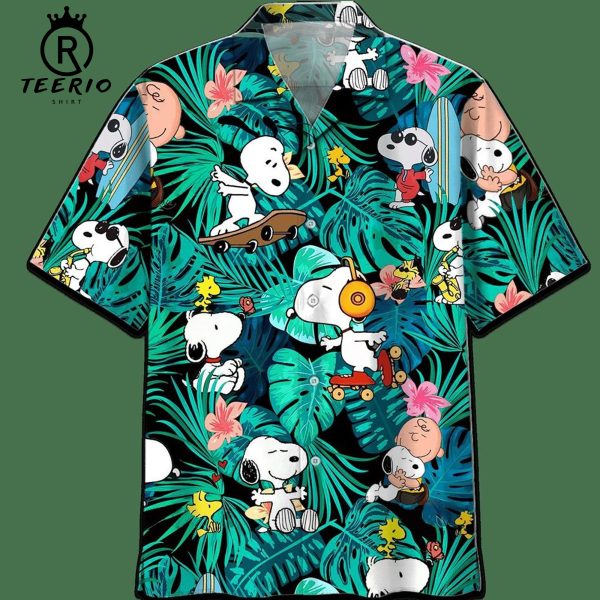 Peanuts Snoopy Hawaii Shirt Cartoon Tropical Beach Summer