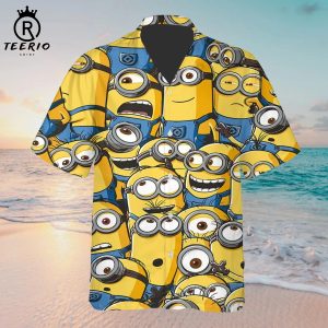 Minions Tropical Women Hawaiian Shirt