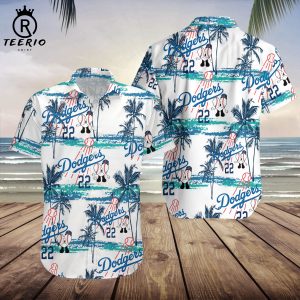 Bad-Bunny Dodgers Un Verano Sin Ti Hawaiian Shirt