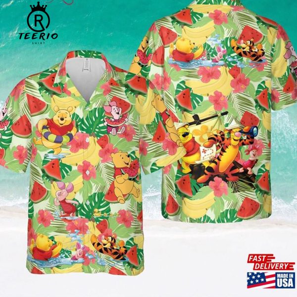 Pooh And Friends Hawaiian Shirt