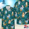 Gengar Ghost Pokemon Hawaiian Shirt Button Up