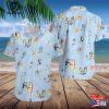 Bluey Hawaiian Shirt Beach Shirts Tropical Unisex