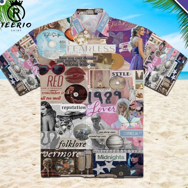 Taylor Swift Album Hawaiian Shirt